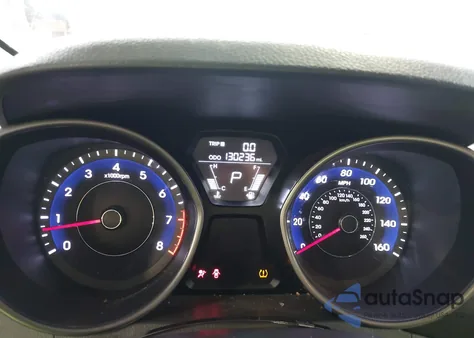 2012 Hyundai Elantra Limited из США, поврежденный, VIN 5NPDH4AE3CH120569